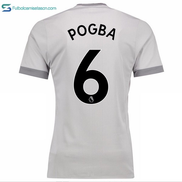 Camiseta Manchester United 3ª Pogba 2017/18